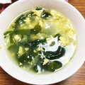 高校生ダイエッター☆'s cooksnap of when they made ★新玉ねぎとわかめのふんわり卵スープ★.