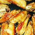 ワンコ＆ハニー's cooksnap of when they made 手羽中のしょうが照り焼き.