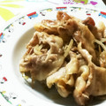 ☆こまっと☆'s cooksnap of when they made 簡単♪豚肉ともやしのしょうが炒め.