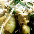 ○みつこ○'s cooksnap of when they made 豚バラとかぶの葉の中華風炒め.