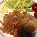 まろちゃん♥︎ぽぽ's cooksnap of when they made 簡単☆豚肉の生姜焼き.