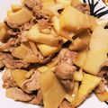 foglia5655's cooksnap of when they made 新筍と豚肉炒め.