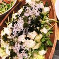 foglia5655's cooksnap of when they made ワカメたっぷり豆苗と豆腐のサラダ.