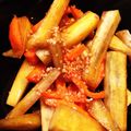 カメ姫☆'s cooksnap of when they made さつまいもでもう一品＊きんぴら.