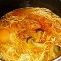 あつどん's cooksnap of when they made 簡単！お鍋一つでキムチにゅうめん.