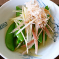 horseland's cooksnap of when they made 絹さやのお浸し.