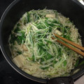 Miwaちん's cooksnap of when they made あと一品♪えのきと水菜の煮びたし☆.