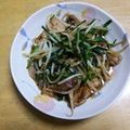書セラピスト流香's cooksnap of when they made 簡単本格中華味☆豚こまもやにら炒め.