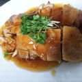 かまめん's cooksnap of when they made 簡単☆グリルチキンしょうがあんかけ.
