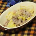 ぽっぽぺぺ's cooksnap of when they made ✿豚肉と春きゃべつのわさマヨ炒め ✿.
