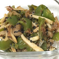 エターニア's cooksnap of when they made おかか梅で和えたピーマンとしめじ.