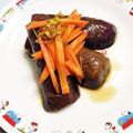 蒼の雫sp's cooksnap of when they made にんじんも美味しい！ナスの中華風.