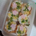 ゆいまま0326's cooksnap of when they made 簡単キレイ♪お花見おいなり.