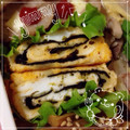 ぷりんちょこ♪'s cooksnap of when they made チーズと海苔の卵焼き.