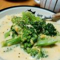 ハチワレねこ's cooksnap of when they made カルボナーラブロッコリー.