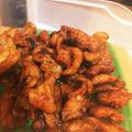 mana☻'s cooksnap of when they made ヘルシー！鶏皮のカリカリ焼。甘辛味.