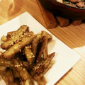 セビル's cooksnap of when they made ぱくぱく止まらないごぼうの甘辛揚げ.