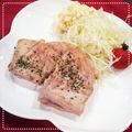 shima♪200's cooksnap of when they made 鮪のチーズ挟み焼.