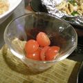 mi◎kitchen's cooksnap of when they made プチトマトをトマトであえた？マリネ.