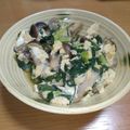 えりこ82☆'s cooksnap of when they made しめじとニラのふわとろ卵とじ.