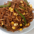kimimaruo's cooksnap of when they made ∮胡椒香るღ切干大根とコーンの炒め煮∮.