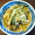 らららたくそう's cooksnap of when they made あさりとわけぎのぬた（春）.
