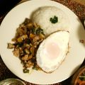 渦潮はまち's cooksnap of when they made ナス入りガパオライス.