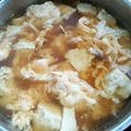 八雲麻衣's cooksnap of when they made 「美味い!」連発! たまご豆腐スープ.
