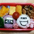 ゆのちゃみ♪'s cooksnap of when they made 妖怪ウォッチ☆キャラ弁ジミー・ウィスパー.