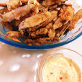 みぃーーみ☆'s cooksnap of when they made おつまみ！たこ焼き粉！ごぼう揚げ.