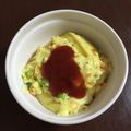 coco1981's cooksnap of when they made 卵なし！茶巾豆腐～洋風ver～.