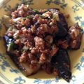 あぴりん's cooksnap of when they made ハンバーグのリメイクで茄子の肉味噌炒め.