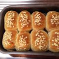 ちーしょーさー's cooksnap of when they made 2時間前に準備：手捏ね超簡単！全粒粉パン.
