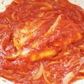 たのう's cooksnap of when they made カレイのムニエル　簡単トマトソースがけ.
