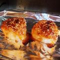 cho♡'s cooksnap of when they made ☆我が家の甘味噌焼きおにぎり☆.