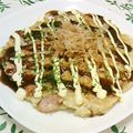 uzu1118's cooksnap of when they made わぁ♡ビックリパン粉とお豆腐でお好み焼き.