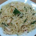 ビブミシュ's cooksnap of when they made 筍と木の芽のペペロンチーノ.
