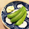 ゆずゴーヤ's cooksnap of when they made スナップエンドウの柚子胡椒マヨ.