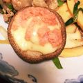 あゆらぶ★'s cooksnap of when they made しいたけ♡明太子チーズ焼き♡.