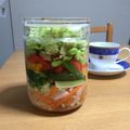 HiroUSB's cooksnap of when they made 野菜不足解消★ジャーサラダ.
