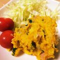リトルベル's cooksnap of when they made かぼちゃサラダ♪.