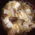 H♡S's cooksnap of when they made しめじと豆腐と卵の味噌汁.