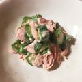 chiikoneko's cooksnap of when they made オクラとツナのオイマヨごまサラダ.