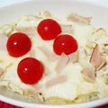 ちーちゃんabc's cooksnap of when they made 豆腐のホワイトソースでハムグラタン♪.