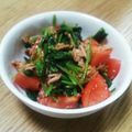 ポニーリボン's cooksnap of when they made 簡単☆ほうれん草とトマトのツナサラダ.