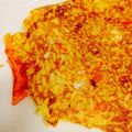 makkmik's cooksnap of when they made 焼きTKG☆カニカマチャーハン風.