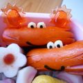 りむゆらマンマ's cooksnap of when they made キャラ弁に☆微妙なカニ(