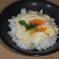 きらり流れ星's cooksnap of when they made フライパン不要！朝食簡単☆卵チーズごはん.