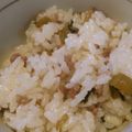 夢見屋有珠's cooksnap of when they made 野沢菜と豚肉の混ぜご飯.