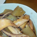 モンブランコ's cooksnap of when they made やわらかい！☆大根とイカの煮物☆.